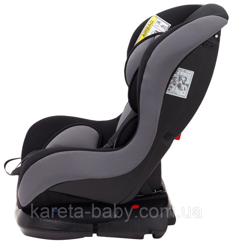 Автокрісло Bair Delta 0/1 (0-18 кг) DD2423 чорний - сірий