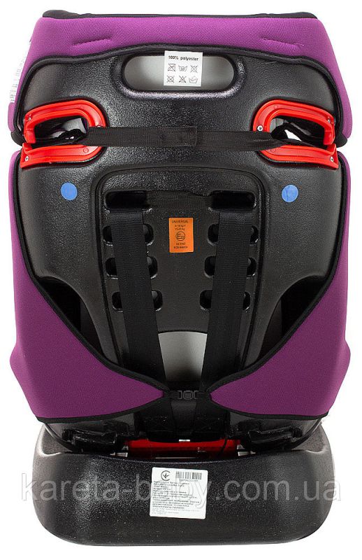 Автокресло Bair Sigma 0+/1/2 (0-25 кг) DS1824 черный - фиолетовый