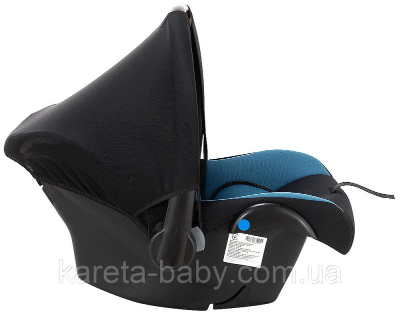 Автокресло Bair Kappa 0+ (0-13 кг) DK 2924 черный - темно-бирюзовый