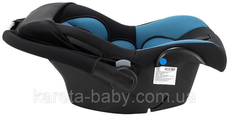 Автокресло Bair Kappa 0+ (0-13 кг) DK 2924 черный - темно-бирюзовый
