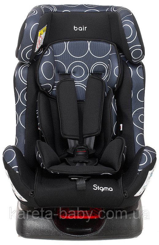 Автокресло Bair Sigma 0+/1/2 (0-25 кг) DS1424 черный - темно-синий (круги)