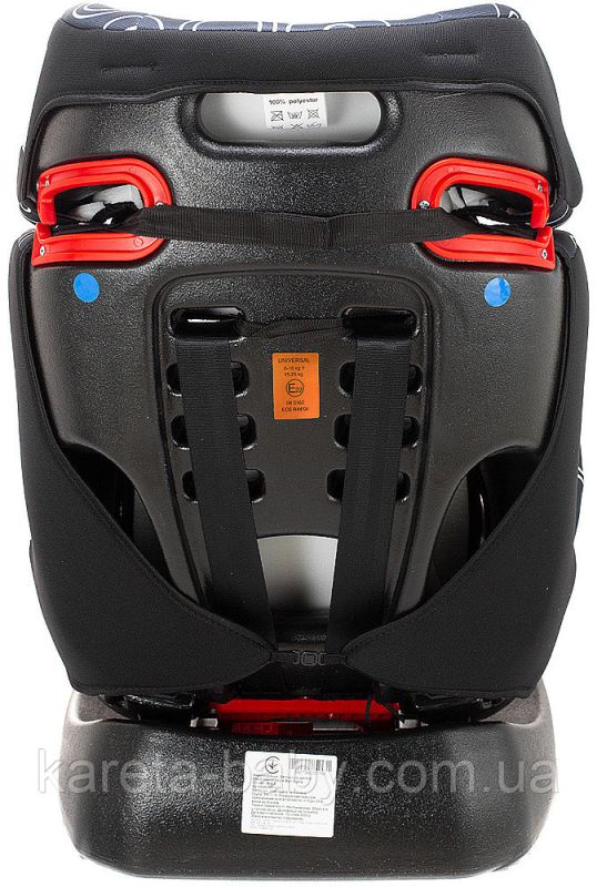 Автокресло Bair Sigma 0+/1/2 (0-25 кг) DS1424 черный - темно-синий (круги)