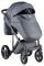 Коляска 2 в 1 Adamex Luciano jeans Q2 серый (серая рама)