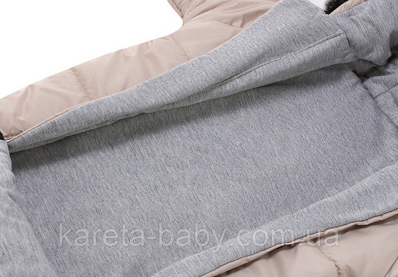 Зимний конверт Bair North premium  бежевый