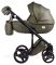 Коляска 2 в 1 Adamex Luciano jeans Q7 хаки