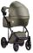 Коляска 2 в 1 Adamex Luciano jeans Q7 хаки