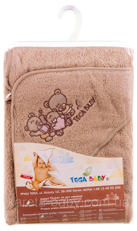 Полотенце Tega Teddy Bear MS-006 80x80 cm 119 beige