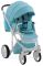 Коляска 2 в 1 Adamex Luciano шкіра 100% Q112 світло-блакитний