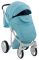Коляска 2 в 1 Adamex Luciano шкіра 100% Q112 світло-блакитний