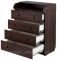 Пеленальный комод Babyroom Комод 4 тел.Big 102x80x50  орех темный Пеленальный комод Babyroom Комод 4 тел.Big 102x80x50  орех темный