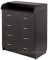 Пеленальный комод Babyroom Комод 4 тел.Big 102x80x50  венге