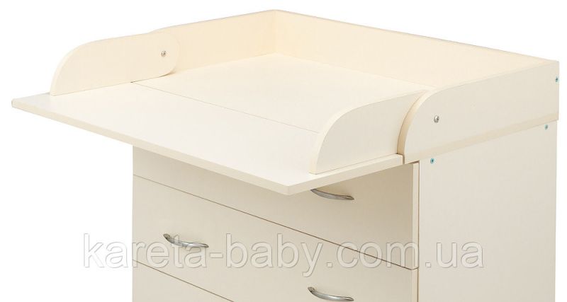 Пеленальный комод Babyroom Комод 4 тел.Big 102x80x50  ваниль