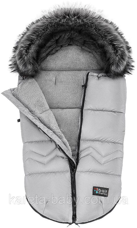 Зимовий конверт Bair Alaska Thermo сірий