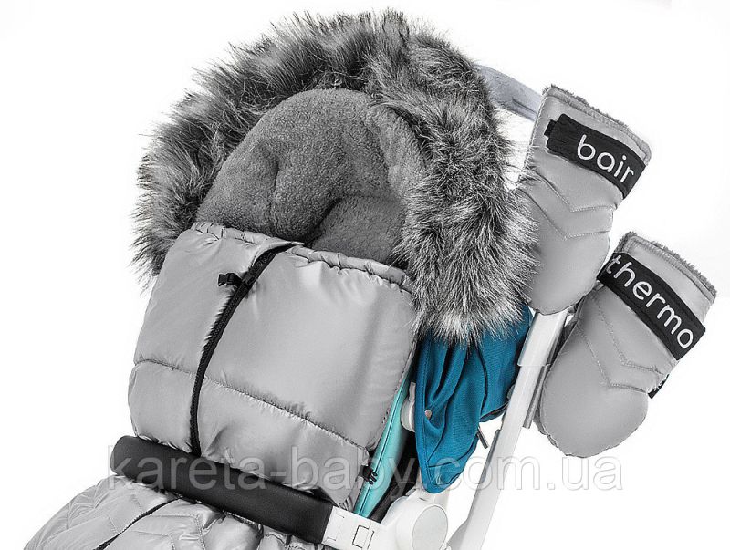 Зимовий конверт Bair Alaska Thermo сірий