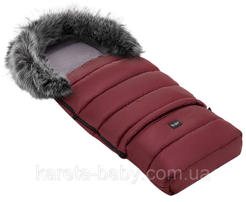 Зимовий конверт Bair Arctic з подовженням бордо