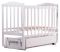 Кровать Babyroom Зайчонок Z301 маятник, ящик  белая