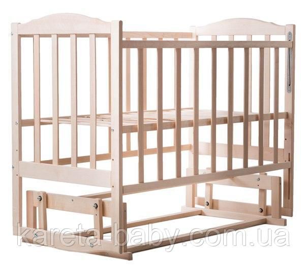 Кровать Babyroom Зайчонок Z200 маятник  без лака