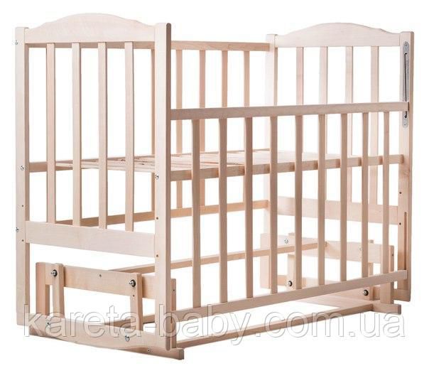 Кровать Babyroom Зайчонок Z200 маятник  без лака