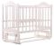 Кровать Babyroom Дина D201 маятник  белая