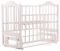 Кровать Babyroom Дина D201 маятник  белая