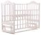 Кровать Babyroom Дина D201 маятник  белая