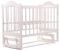 Кровать Babyroom Дина D201 маятник  белая
