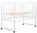 Кровать Babyroom Зайчонок ZL101 откидной бок  белая