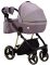Коляска 2 в 1 Adamex Mimi Polar (Gold) Y811 сиреневый - сиреневый кожа (выдавленная точка)