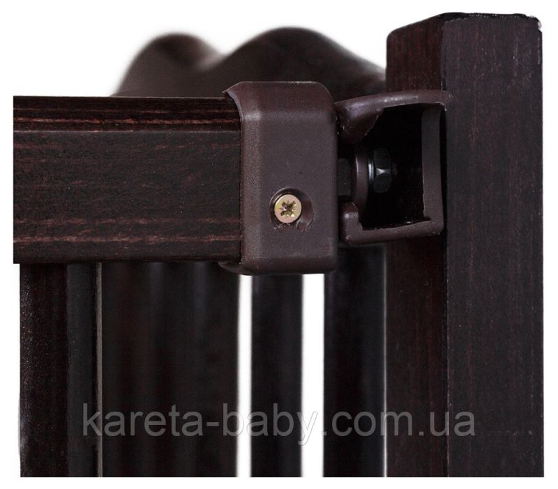 Кровать Babyroom Радуга маятник, откидной бок DVMO-2  бук венге