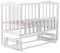 Ліжко Babyroom Зайченя ZL201 маятник, відкидний бік біле