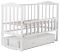 Ліжко Babyroom Зайченя ZL301 маятник, ящик, відкидний бік біле