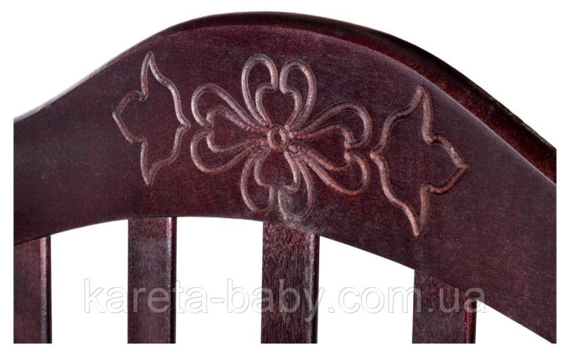 Кровать Babyroom Дина D303 маятник, ящик  венге
