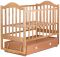 Кровать Babyroom Дина D304 маятник, ящик  лакированная