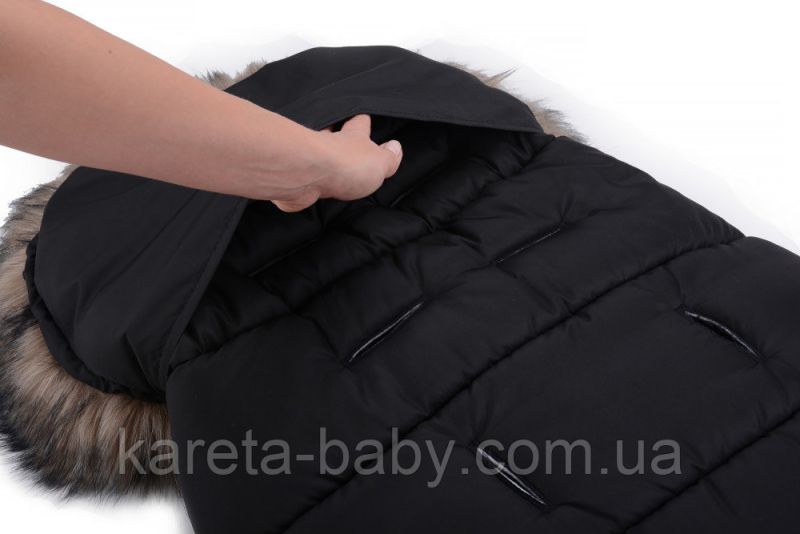 Зимовий конверт Cottonmoose Moose 422-8 black (чорний)
