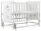 Кровать Babyroom Медвежонок M-02 маятник, откидной бок  бук белый