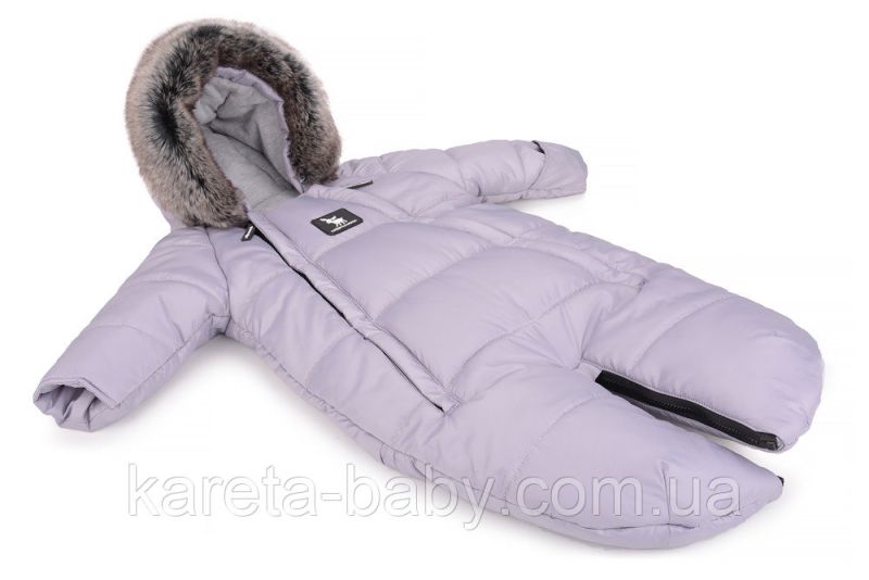 Зимовий комбінезон - трансформер Cottonmoose Moose 0-6 M 767/69 (сірий)