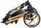 Коляска 2 в 1 Adamex Hybryd Plus Polar (Gold) Кожа 100% Y216А зеленый перламутр