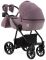 Коляска 2 в 1 Adamex Hybryd Plus BR224 сиреневый - сиреневая кожа (выдавленная точка)