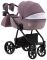 Коляска 2 в 1 Adamex Hybryd Plus BR224 сиреневый - сиреневая кожа (выдавленная точка)