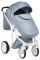 Коляска 2 в 1 Adamex Luciano jeans Q204/1 голубой (зигзаг)