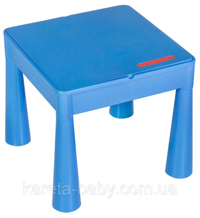 Стіл та 2 стільці Tega Mamut 899B light blue-blue