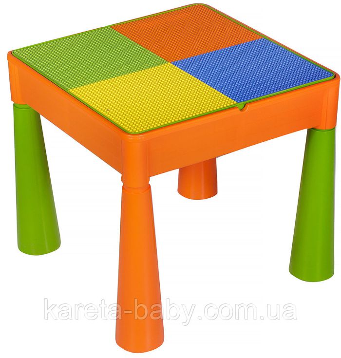 Стол и 2 стульчика Tega Mamut 899G orange-green
