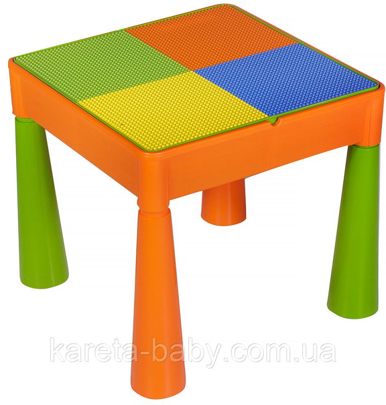 Стол и 2 стульчика Tega Mamut 899G orange-green