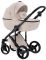 Коляска 2 в 1 Adamex Luciano jeans BC1 бежевий