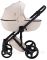 Коляска 2 в 1 Adamex Luciano jeans BC1 бежевий