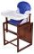 Стільчик-трансформер For Kids Бук-04 темний пластикова стільниця темно-синій