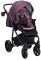 Коляска 2 в 1 Adamex Hybryd Plus кожа 100% Y233CZ фиолетовый (перламутр)