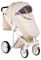 Коляска 2 в 1 Adamex Luciano кожа 100% 67S бежевый