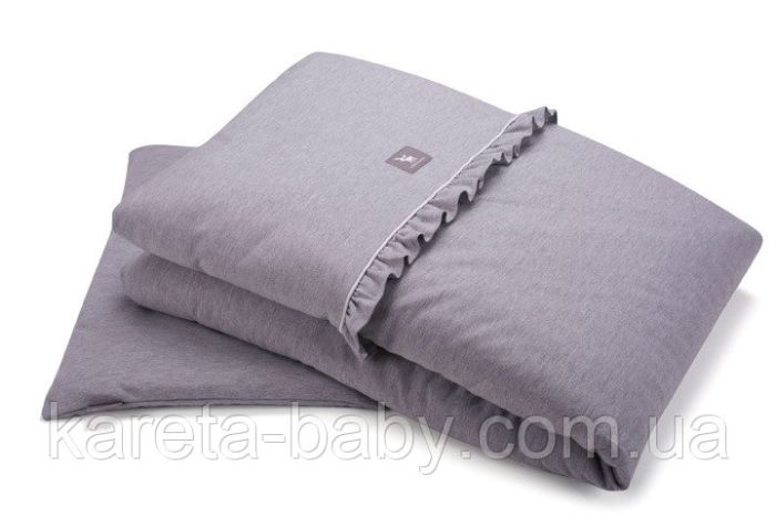 Ковдра з подушкою Cottonmoose DKP 309/49 сірий меланж
