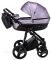 Коляска 2 в 1 Bair Play Plus BPL-135 светло-сиреневый (перламутр) - черный